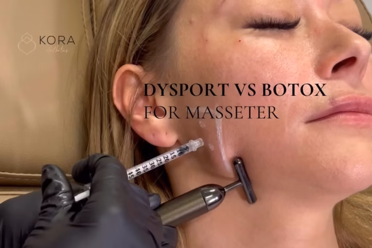 dysport vs botox for masseter scottsdale
