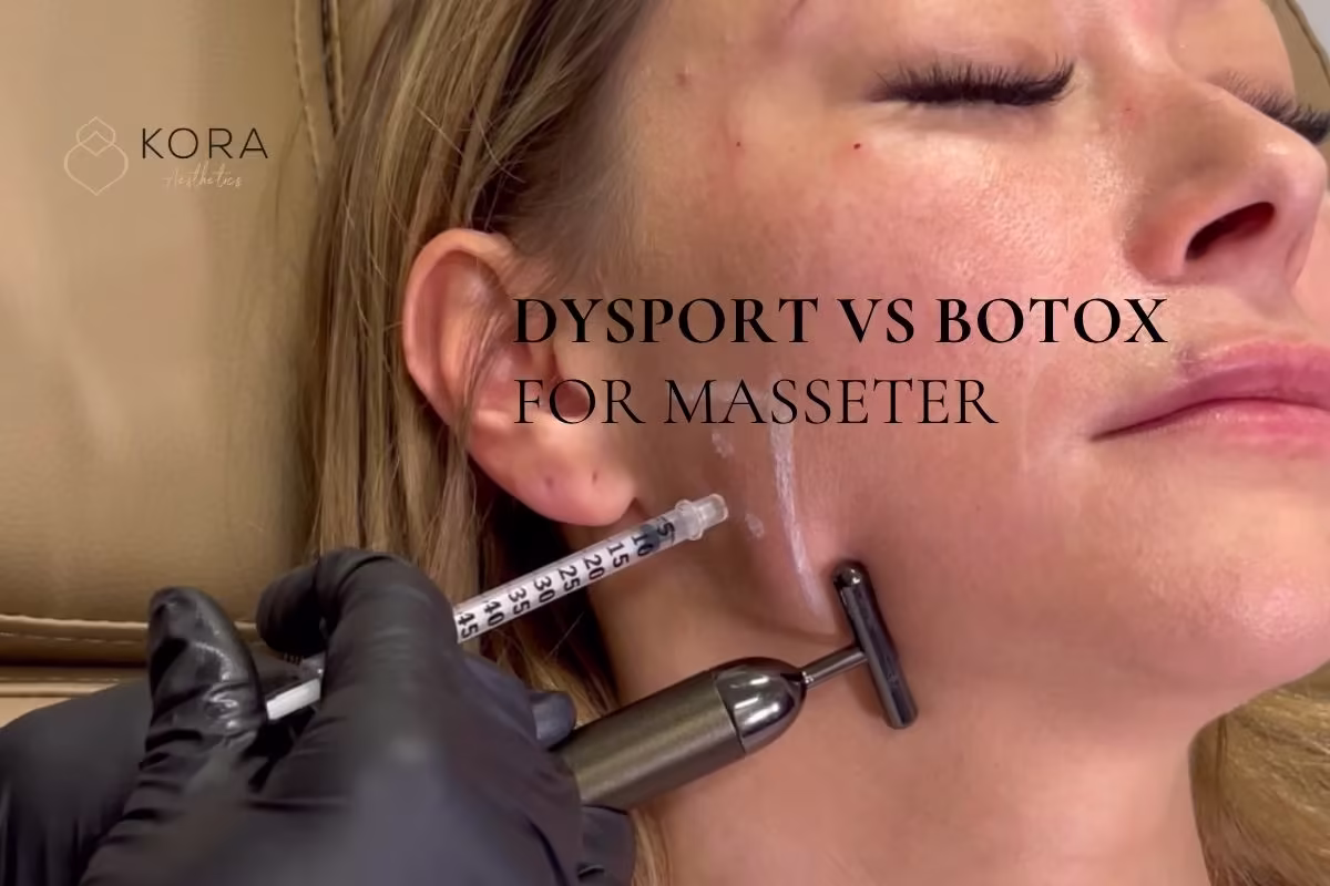 Dysport vs Botox for Masseter: Which One Smooths Your Jawline?