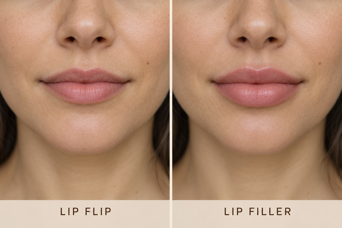 Lip Flip vs Lip Filler: How to Choose
